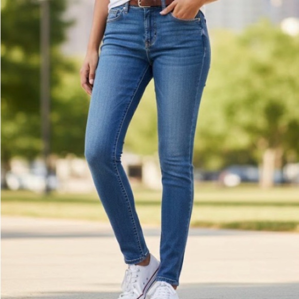 Calvin Klein Jeans Women's Blue Skinny Jeans